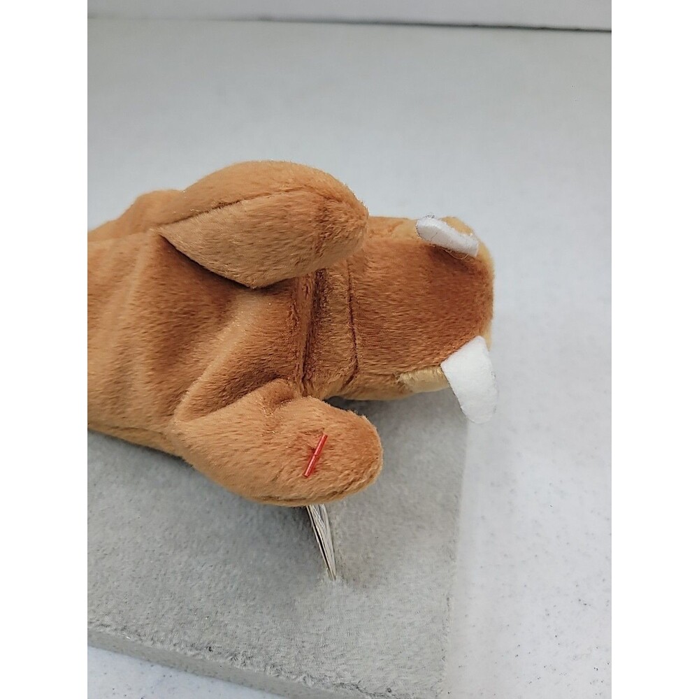 TY beanie babies Tusk the walrus 1996 W/Tags 6" - Picture 15 of 16